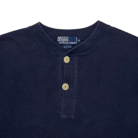 POLO RALPHLAUREN　"POLO  SPORTSMAN" HENRY NECK L/S TEE
