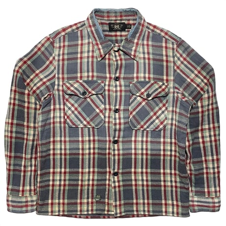 RRL RALPHLAUREN　"RED CHECK" FLANNEL SHIRT