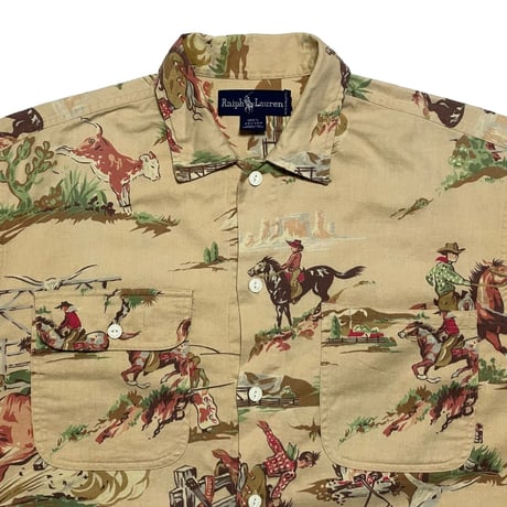 RALPHLAUREN　"COW BOY" SHIRT