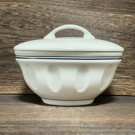 RALPHLAUREN　"CERAMIC" COVERD DISH BOWL