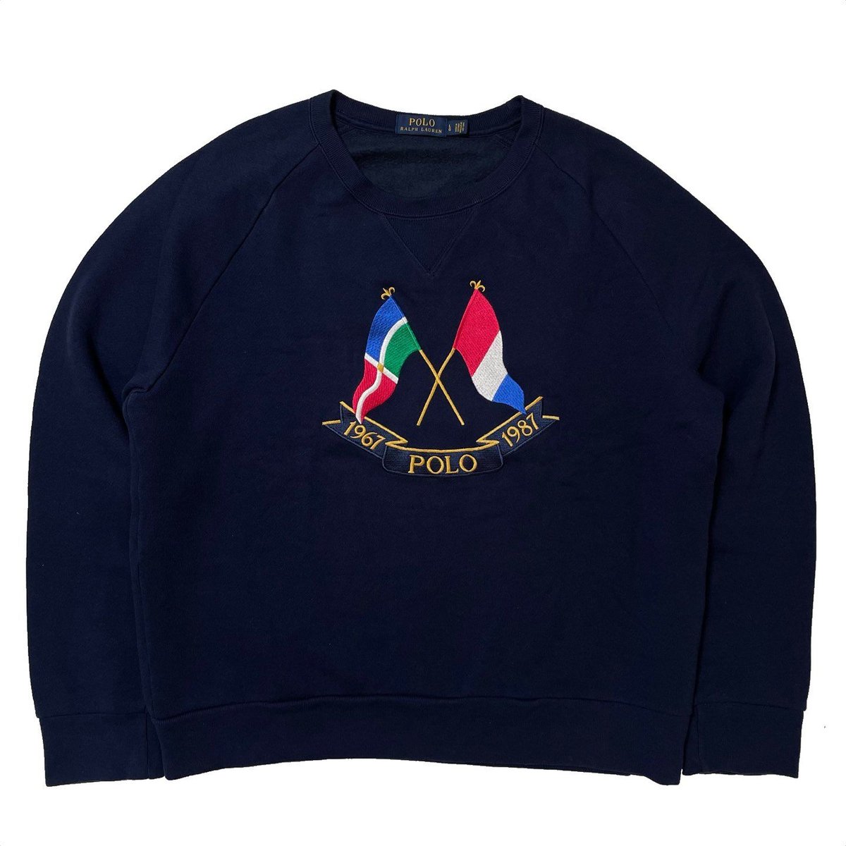 未使用　Polo Ralph Lauren クロスフラッグ スエット XL POLO SPORT RALPHLAUREN 