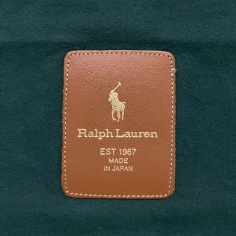 POLO RALPHLAUREN　"MADE IN JAPAN" POUCH