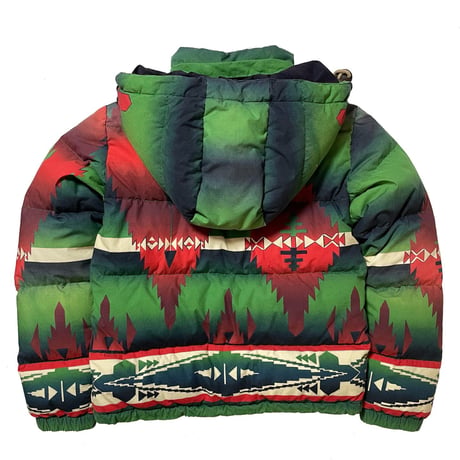 POLO RALPHLAUREN　"NATIVE PATTERN" DOWN JACKET