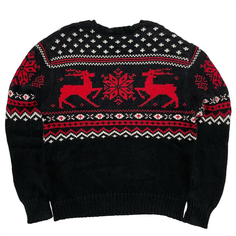 POLO RALPHLAUREN　"NORDIC PATTERN" SWEATER