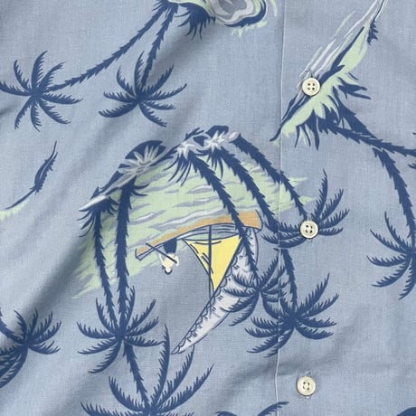 POLO RALPHLAUREN　"CLAYTON ALOHA SHIRT" S/S ALOHA SHIRT