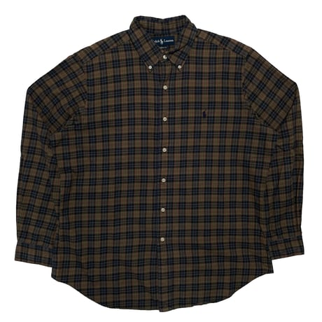 RALPHLAUREN　"CLASSIC FIT" BUTTON DOWN SHIRT