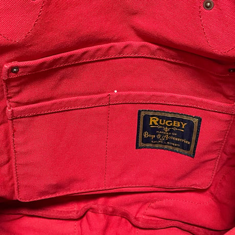 RUGBY RALPHLAUREN　"SHIELD LOGO" TOTE BAG