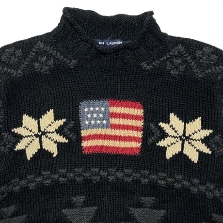 POLO SPORT RALPHLAUREN　"SNOW PATTRN" SWEATER