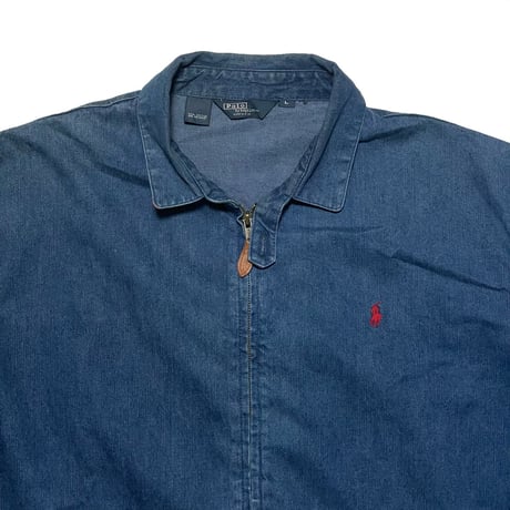 POLO RALPHLAUREN　"MADE IN U.S.A." DENIM SWING TOP