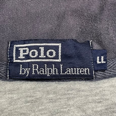 POLO RALPHLAUREN　"HALF ZIP" SWEAT