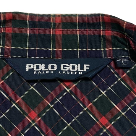 POLO GOLF RALPHLAUREN　"SHIELD LOGO" SWING TOP