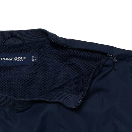 POLO GOLF RALPHLAUREN　 "GOLF LOGO" NYLON SWEAT