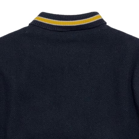 POLO RALPHLAUREN　"LEATHER SLEEVE" STUDIUM JACKET
