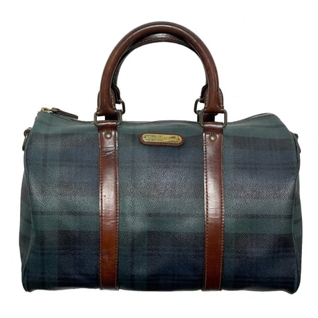 POLO RALPHLAUREN　"BLACK WATCH" DUFFLE BAG