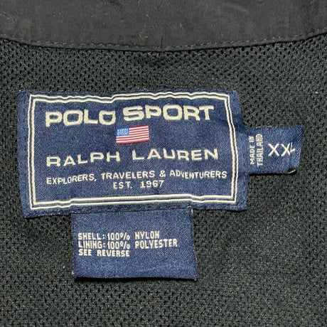 POLO SPORT RALPHLAUREN　 "WINDOW BREAKER" NYLON JACKET (XXL)