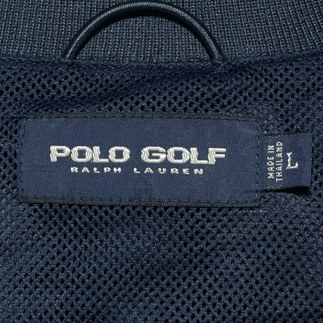 POLO GOLF RALPHLAUREN　 "GOLF LOGO" NYLON SWEAT