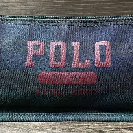 POLO RALPHLAUREN　 "POLO M/W ATHL DEPT" POUCH (SMALL)
