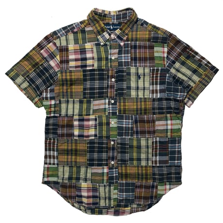 RALPHLAUREN　"PATCH WORK" S/S SHIRT