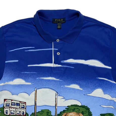 POLO RALPHLAUREN　"RUGBY BEAR" POLO SHIRT(BOYS)