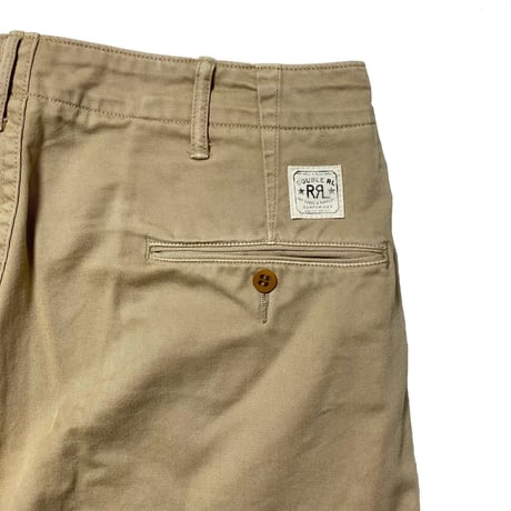 RRL RALPHLAUREN　"BUTTON FLY" CHINO SHORTS