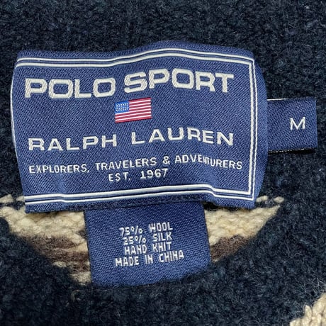POLO SPORT RALPHLAUREN　"DUCK HUNT" SWEATER