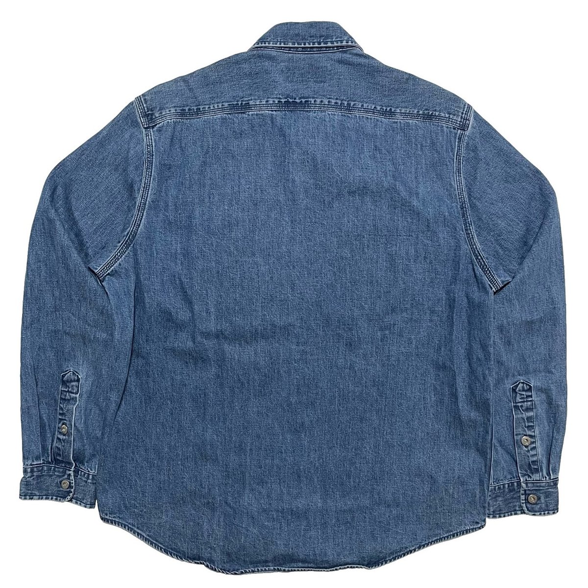 Polo sport ポロスポーツ　ハーフジップデニムシャツ fit=scale-down,w=1200
