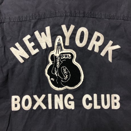POLO RALPHLAUREN　 "NEW YORK BOXING CLUB" WORK SHIRT (1st-L)