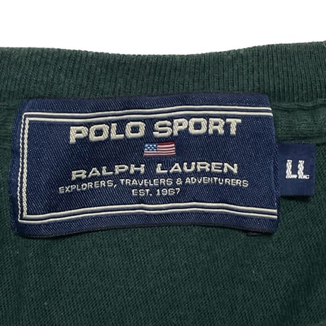 POLO SPORT RALPHLAUREN　"P LOGO" S/S TEE (GREEN)