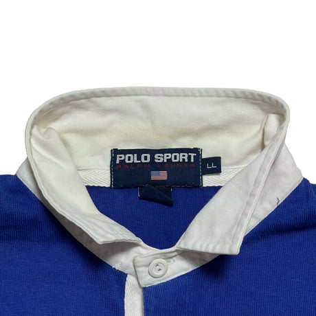 POLO SPORT RALPHLAUREN　"COLOR BLOCK" RUGBY SHIRT