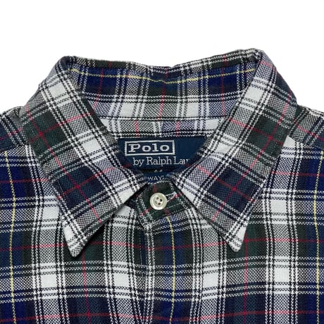 POLO RALPHLAUREN　"WAYLAND" FLANNEL SHIRT