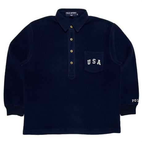 POLO SPORT RALPHLAUREN　"PULL-OVER" FLEECE JACKET