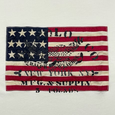POLO RALPHLAUREN　"USA FLAG" S/S SHIRT (WHITE)