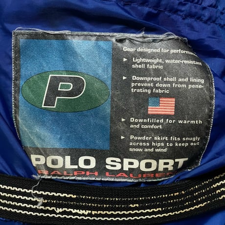 POLO SPORT RALPHLAUREN　"SKI" DOWN JACKET