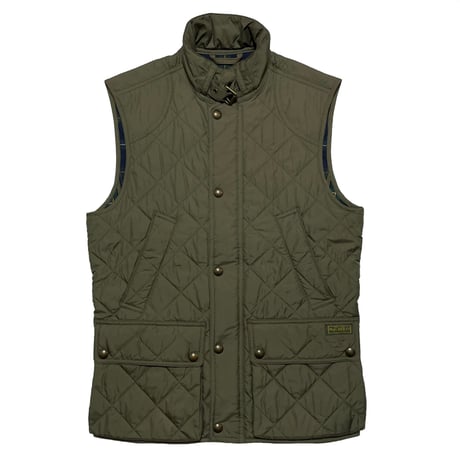 POLO RALPHLAUREN　"4-POCKET" QUILTING VEST
