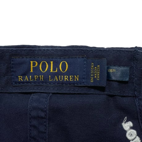 POLO RALPHLAUREN　 "POLO BEAR" 6-PANEL CAP (NAVY)