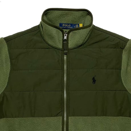POLO RALPHLAUREN　"HYBRID" FLEECE JACKET