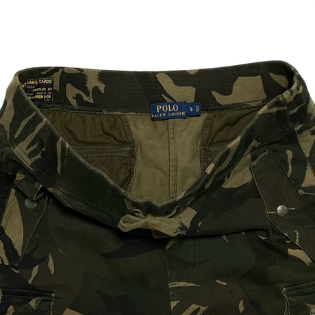 POLO RALPHLAUREN　 "CAMOUFLAGE" CARGO SWEAT (S)