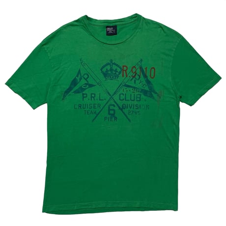 POLO RALPHLAUREN　 "CROSS FLAG" S/S TEE