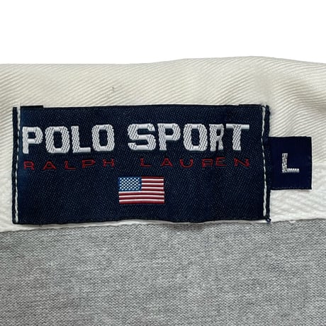 POLO SPORT RALPHLAUREN　"LOGO EMBROIDERY" RUGBY SHIRT