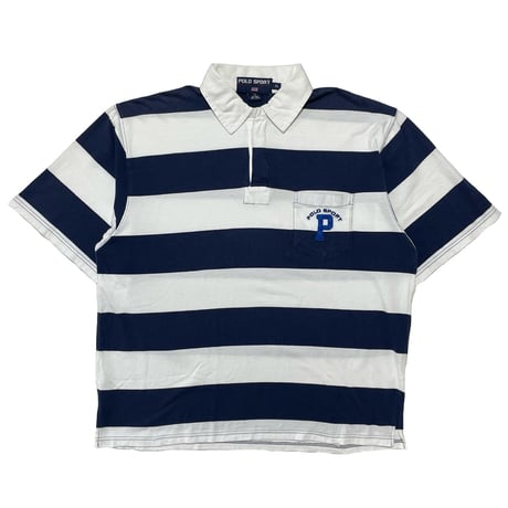 POLO SPORT RALPHLAUREN　"STRIPE" POLO SHIRT