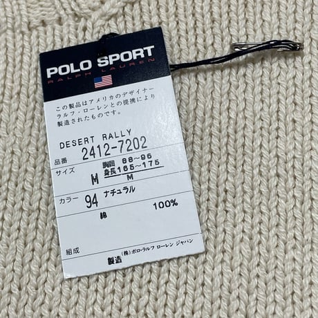 POLO SPORT RALPHLAUREN　"DEAD STOCK" SWEATER