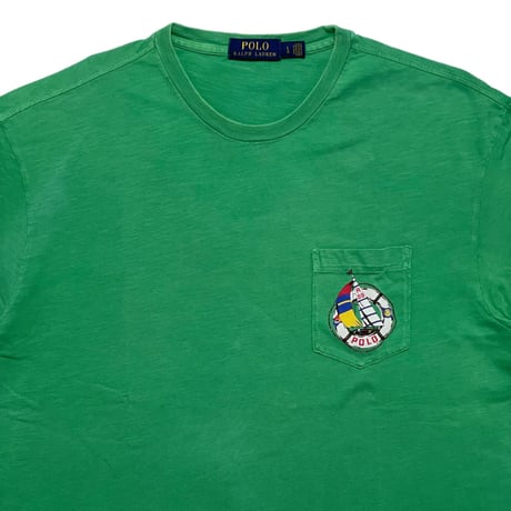 POLO RALPHLAUREN　"YACHT" S/S POCKET TEE