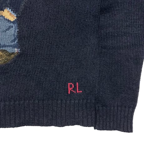 POLO RALPHLAUREN　"POLO BEAR" SWEATER