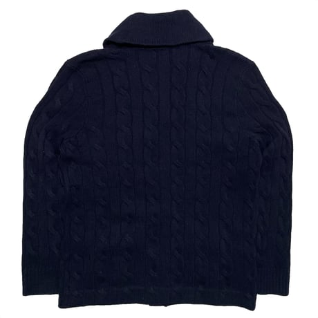 POLO RALPHLAUREN　"CABLE KNIT" CARDIGAN