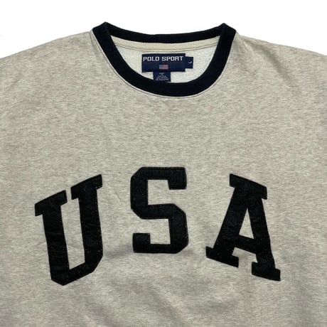 POLO SPORT RALPHLAUREN　"MADE IN USA" SWEAT