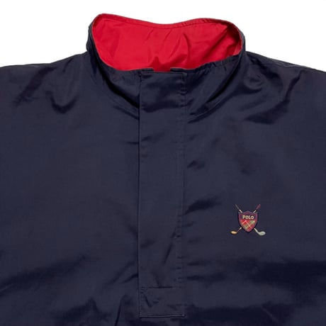POLO GOLF RALPHLAUREN　"HARF-ZIP" NYLON JACKET