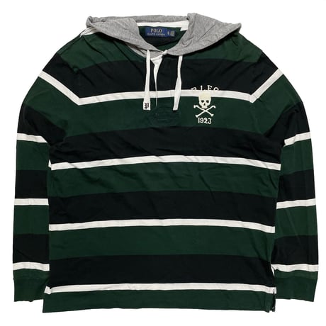 POLO RALPHLAUREN　"HOODIE CUSTOM" RUGBY SHIRT