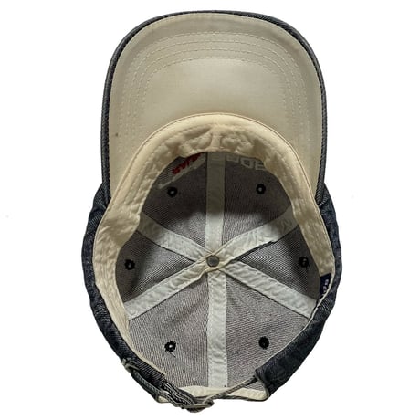 POLO SPORT RALPHLAUREN　"LOGO" 6PANEL DENIM CAP (BLACK)