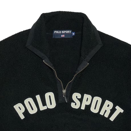 POLO SPORT RALPHLAUREN　"HALF ZIP" FLEECE JACKET
