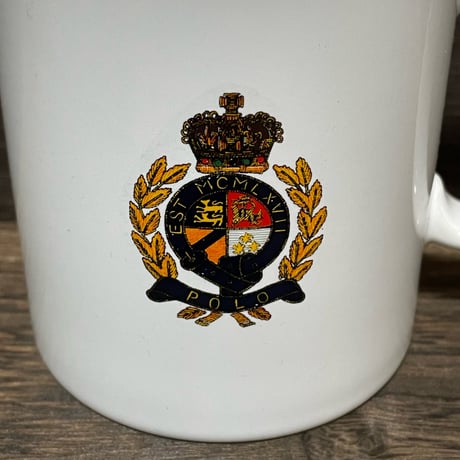 RALPHLAUREN　"CREST LOGO" MUG CUP